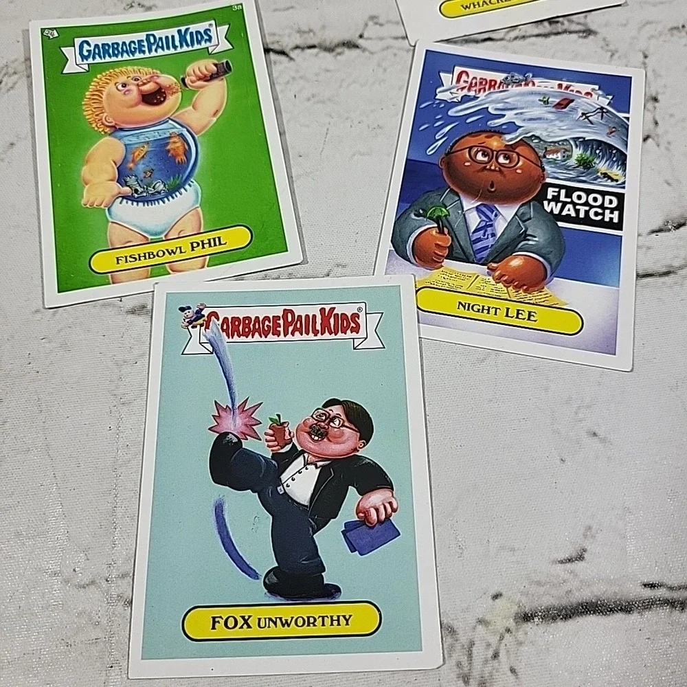 2016 Garbage Pail Kids‎ Topps Lot Of 9 Cards 6 Stickers 15 Total Lot